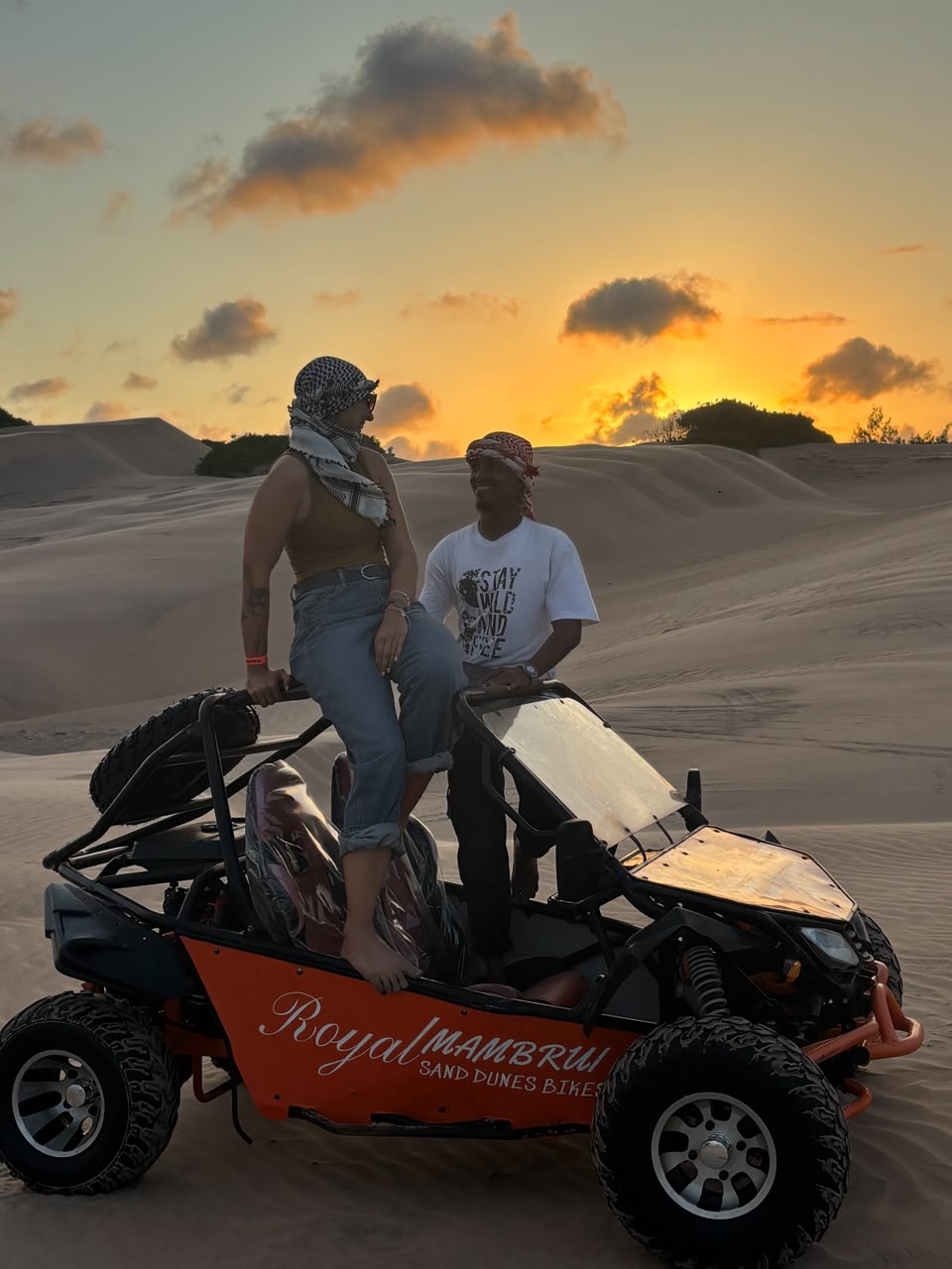 Sunset Over the Dunes